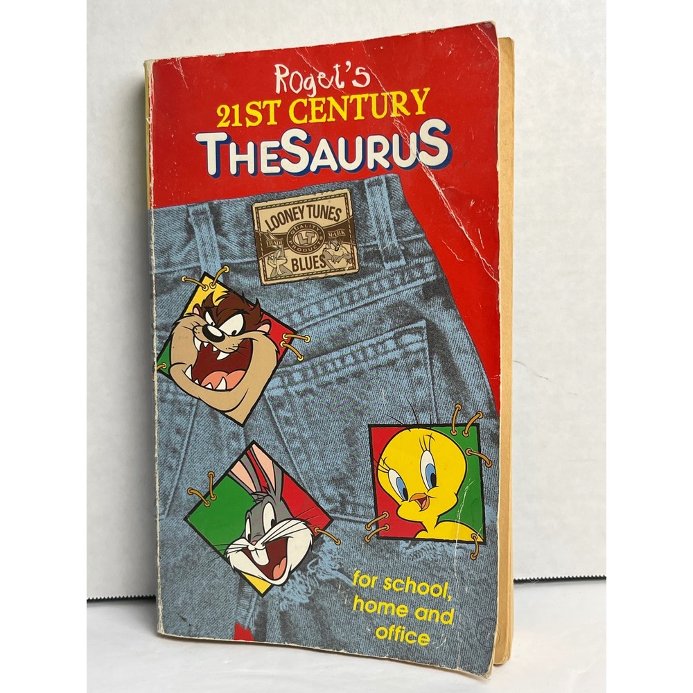 Roget's 21st Century Thesaurus Looney Tunes Bugs Bunny Tweety 1995 Thomas Nelson